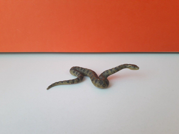 Eredeti Schleich zöld anakonda kígyó állatfigura! 13x3cm ! 2016-os kiadás! Schleich 14778
