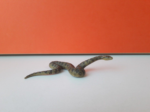 Eredeti Schleich zöld anakonda kígyó állatfigura! 13x3cm ! 2016-os kiadás! Schleich 14778