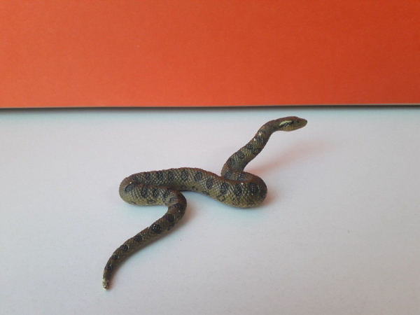 Eredeti Schleich zöld anakonda kígyó állatfigura! 13x3cm ! 2016-os kiadás! Schleich 14778
