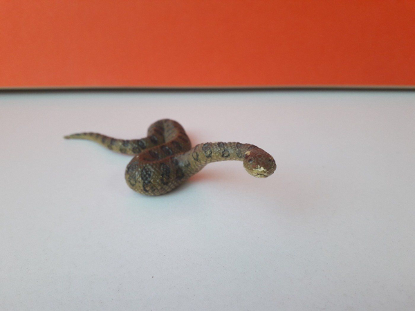 Eredeti Schleich zöld anakonda kígyó állatfigura! 13x3cm ! 2016-os kiadás! Schleich 14778