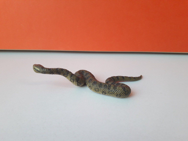 Eredeti Schleich zöld anakonda kígyó állatfigura! 13x3cm ! 2016-os kiadás! Schleich 14778