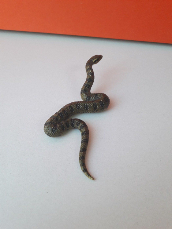Eredeti Schleich zöld anakonda kígyó állatfigura! 13x3cm ! 2016-os kiadás! Schleich 14778