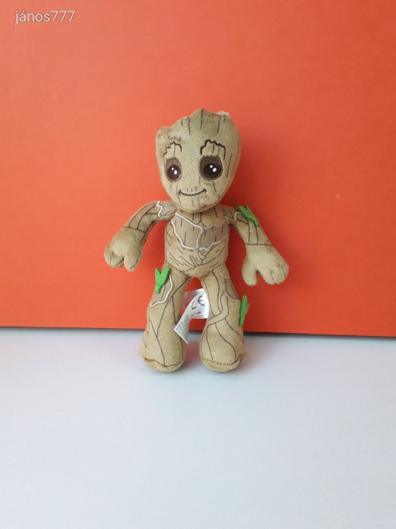 Eredeti Disney Marvel Avengers Bosszúállók Galaxis őrzői Baby Groot plüss kabala figura 21 cm EXTRA