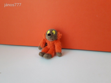 JAMADU majom mese plüss HŰTŐMÁGNES kabala figura ! 14 cm-es maki plüssfigura ! EXTRA