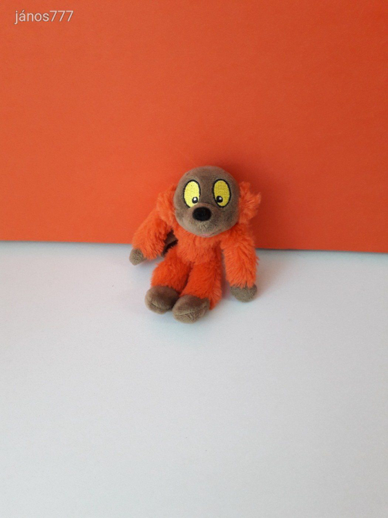 JAMADU majom mese plüss HŰTŐMÁGNES kabala figura ! 14 cm-es maki plüssfigura ! EXTRA