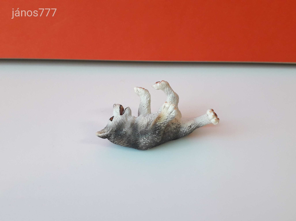 Eredeti Schleich Husky Kölyök állatfigura !! 6x3cm ! 2007-es kiadás ! Schleich 16374