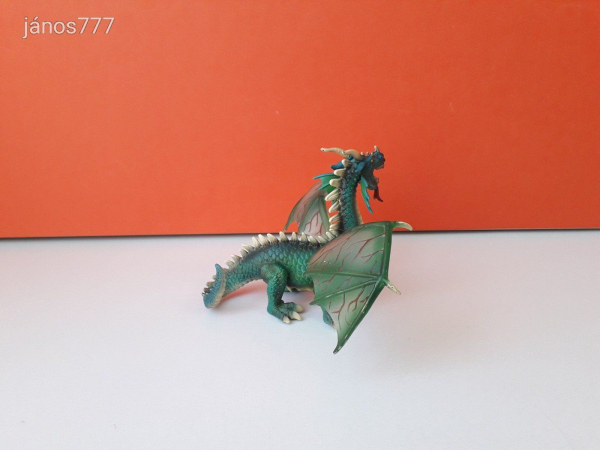 Eredeti Schleich World of Knights Sárkány állatfigura ! 14x13cm ! 2003-as kiadás ! Schleich 70033