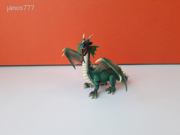Eredeti Schleich World of Knights Sárkány állatfigura ! 14x13cm ! 2003-as kiadás ! Schleich 70033