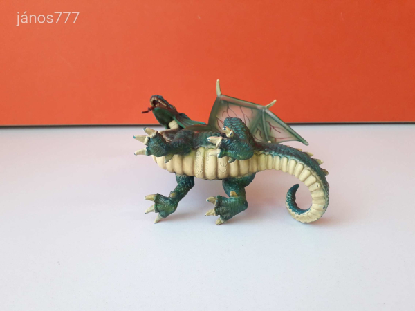 Eredeti Schleich World of Knights Sárkány állatfigura ! 14x13cm ! 2003-as kiadás ! Schleich 70033