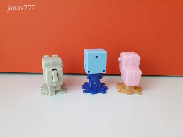 Extra McDonald's Minecraft 3db figura együtt !!