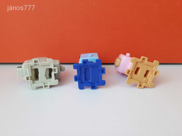 Extra McDonald's Minecraft 3db figura együtt !!