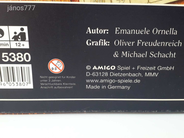 Eredeti Amigo Oltre Mare társasjáték !!
