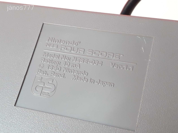 Eredeti Nintendo NES Four Score kar kontroller elosztó ! NESE-034