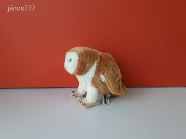 Eredeti Semo BAGOLY plüss madár gyöngybagoly kabala figura 19 cm-es ! EXTRA ! ÉLETHŰ !!