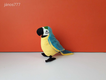 IKEA PAPAGÁJ plüss madár különlegesség 24 x 22 cm-es plüss madár kabala figura !!