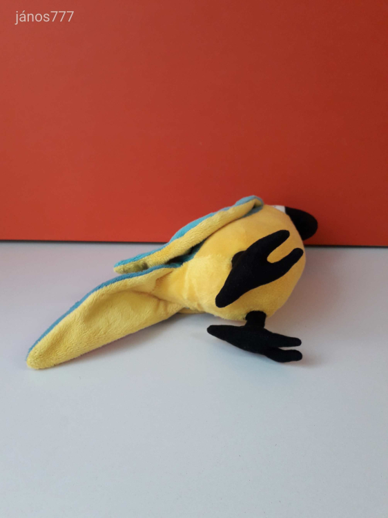 IKEA PAPAGÁJ plüss madár különlegesség 24 x 22 cm-es plüss madár kabala figura !!