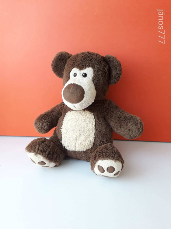 Eredeti BIG NOSE BUDDIES maci medve plüss mackó plüssmackó kabala figura Óriás 35 cm-es EXTRA
