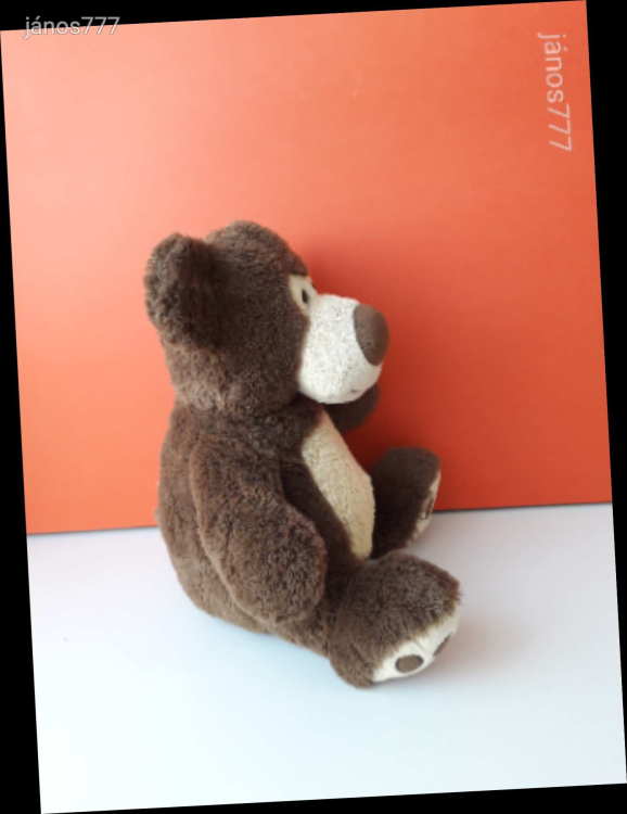 Eredeti BIG NOSE BUDDIES maci medve plüss mackó plüssmackó kabala figura Óriás 35 cm-es EXTRA