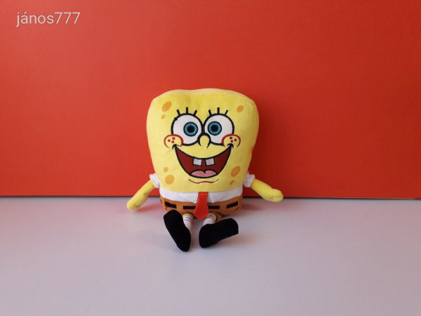 Eredeti Nickelodeon Sponge Bob Spongyabob Spongya Bob plüss kabala figura 30 cm-es ! EXTRA !!