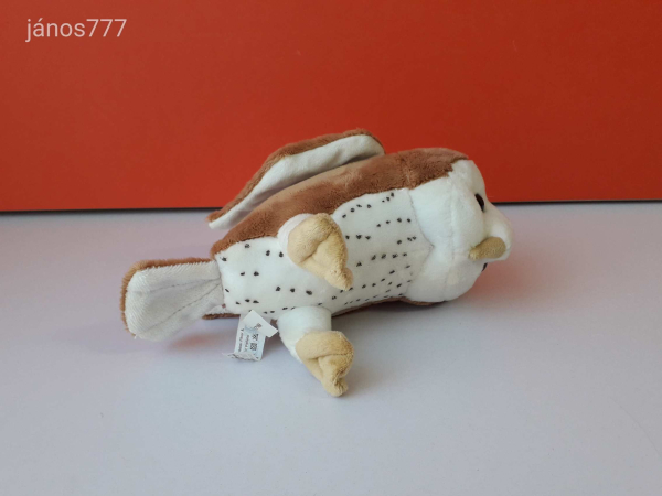 BAGOLY plüss madár kabala figura 15 cm-es ! EXTRA ! ÉLETHŰ !!