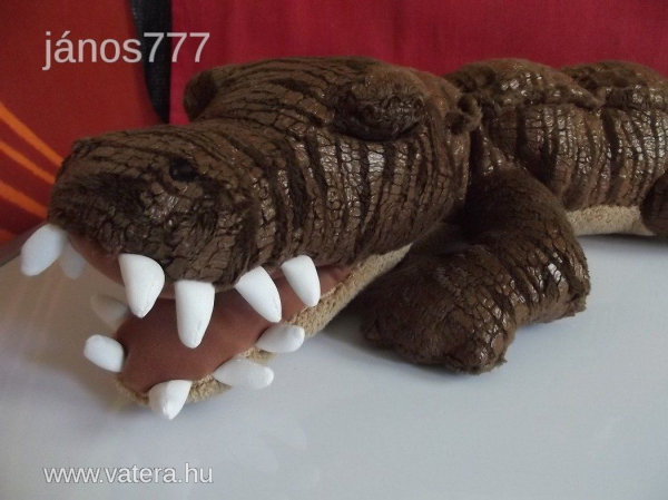 KROKODIL plüss aligátor kabala figura 52 cm-es !!! EXTRA !!!!