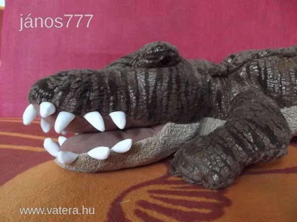 KROKODIL plüss aligátor kabala figura 52 cm-es !!! EXTRA !!!!