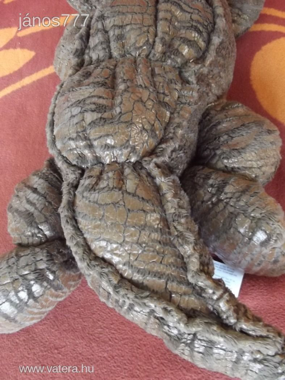 KROKODIL plüss aligátor kabala figura 52 cm-es !!! EXTRA !!!!