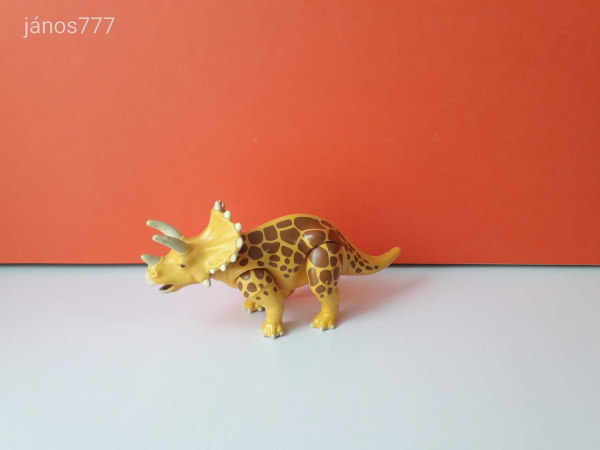 Eredeti Playmobil Triceratops állatfigura ! 22x10cm