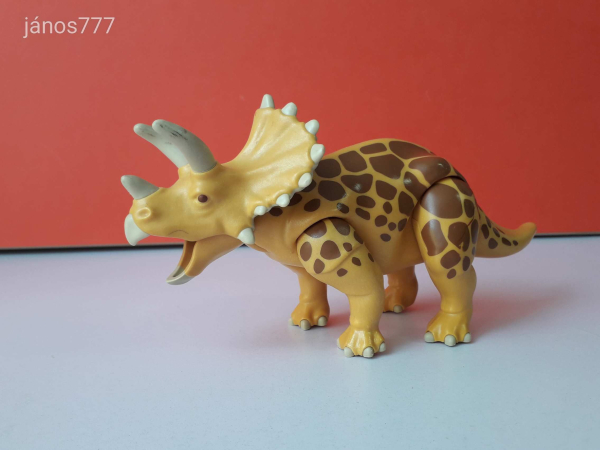 Eredeti Playmobil Triceratops állatfigura ! 22x10cm
