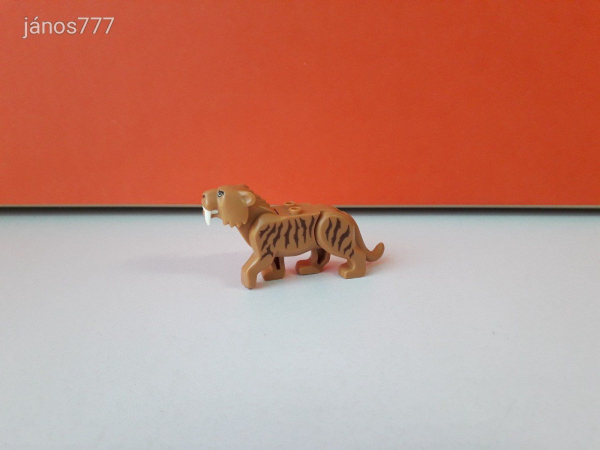Eredeti LEGO Kardfogú tigris állatfigura !! EXTRA !!