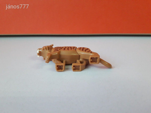 Eredeti LEGO Kardfogú tigris állatfigura !! EXTRA !!