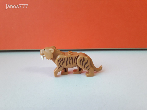 Eredeti LEGO Kardfogú tigris állatfigura !! EXTRA !!
