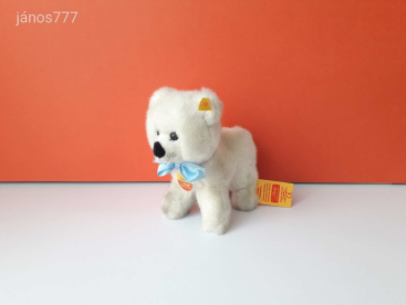 Eredeti Steiff MACI plüss mackó kabala figura jegesmedve plüssfigura ! Steiff DROLLY Eisbeer 081286