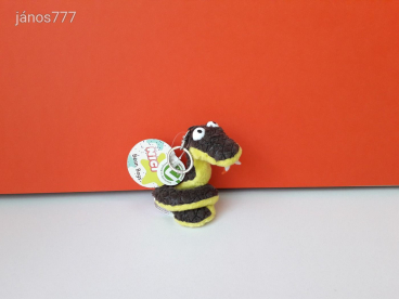 Eredeti NICI KÍGYÓ plüss kabala figura !! 10 cm-es NICI kulcstartó !! EXTRA !!