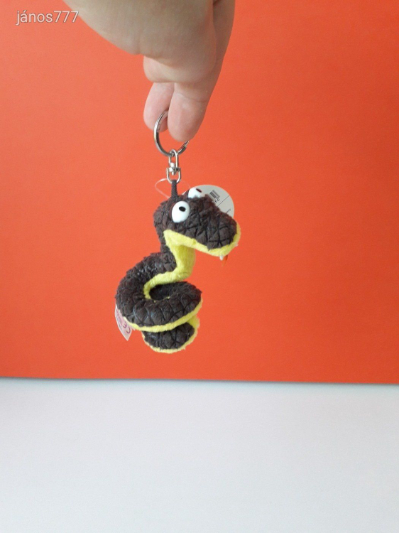 Eredeti NICI KÍGYÓ plüss kabala figura !! 10 cm-es NICI kulcstartó !! EXTRA !!