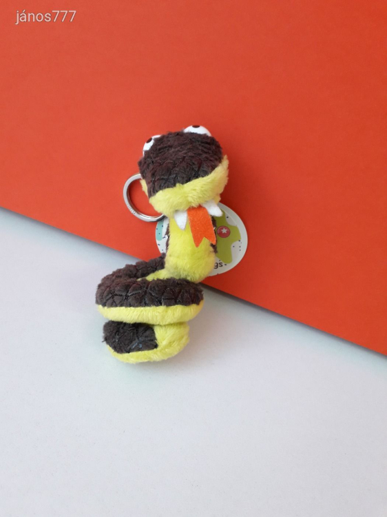 Eredeti NICI KÍGYÓ plüss kabala figura !! 10 cm-es NICI kulcstartó !! EXTRA !!