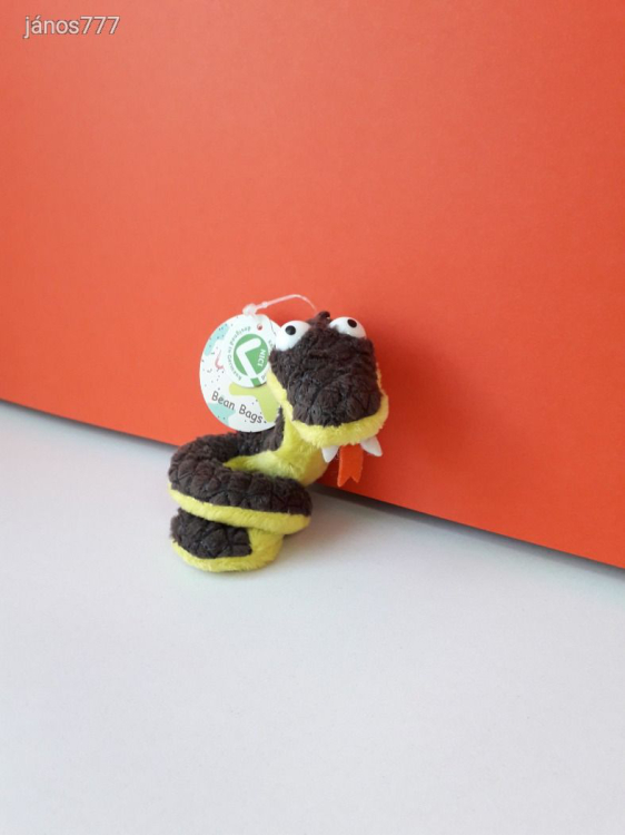 Eredeti NICI KÍGYÓ plüss kabala figura !! 10 cm-es NICI kulcstartó !! EXTRA !!