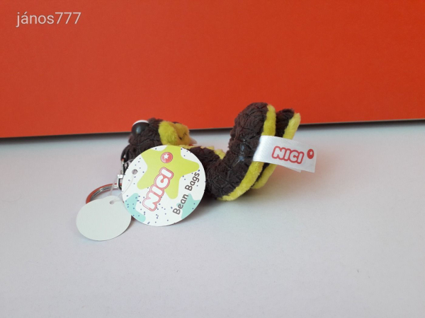 Eredeti NICI KÍGYÓ plüss kabala figura !! 10 cm-es NICI kulcstartó !! EXTRA !!