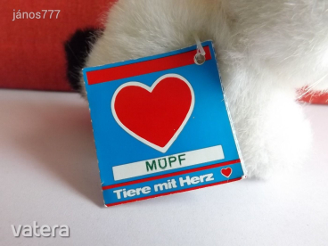 Eredeti Tiere mit Herz NYÚL plüss nyuszi !!! Handmade in Austria !! EXTRA !!