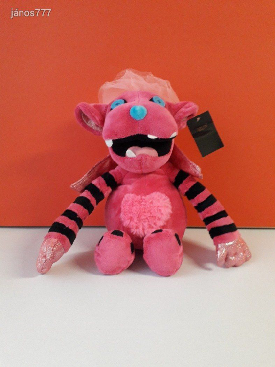 Eredeti THE MASKED SINGER - AZ ÁLARCOS ÉNEKES SZÖRNY plüss kabala figura 38 cm KÜLÖNLEGESSÉG EXTRA