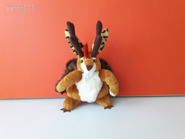 Wolpertinger kabala figura Kriptozoológia mítikus lény !!! Nyúl szarvas mókus madár EXTRA !!!