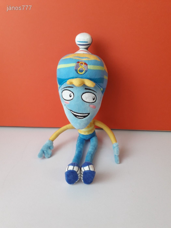Eredeti OTTAVIO BIOVIIIx Nápoly Gyógyszergyártó vállalat plüss kabala figura !! 37 cm-es !! EXTRA !!