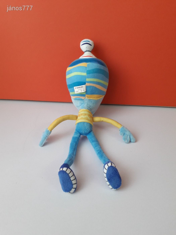 Eredeti OTTAVIO BIOVIIIx Nápoly Gyógyszergyártó vállalat plüss kabala figura !! 37 cm-es !! EXTRA !!