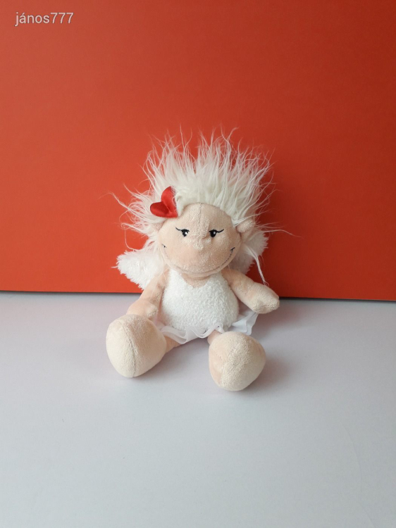 Eredeti NICI ANGYALKA Baba plüss kabala figura !!! 27 cm-es Angyal baba plüssfigura ! EXTRA