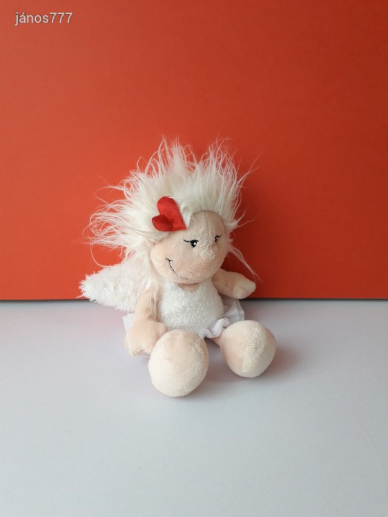 Eredeti NICI ANGYALKA Baba plüss kabala figura !!! 27 cm-es Angyal baba plüssfigura ! EXTRA
