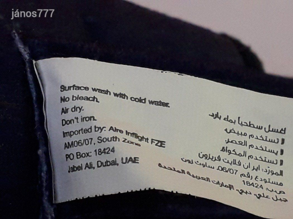 Eredeti Dubai PILÓTA kabala figura !! 19 cm-es rongybaba !! EXTRA !!