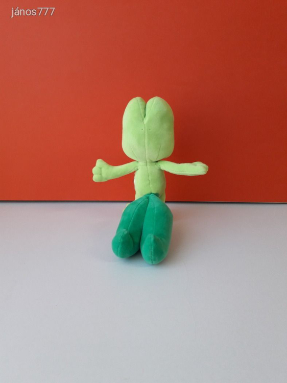 Nintendo POKÉMON TREECKO plüss kabala figura 23 cm-es Pokemon plüssfigura ! EXTRA !!!