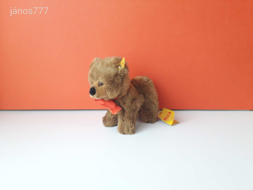 Eredeti Steiff MACI plüss mackó kabala figura barnamedve plüssfigura ! Steiff DROLLY 081255