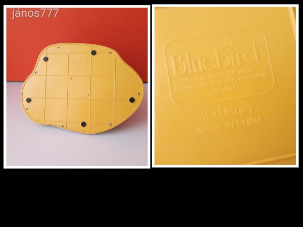 Bluebird 1997 Polly Pocket Disney Beauty and the Beast Szépség és a Szörnyeteg kastéy ház !!
