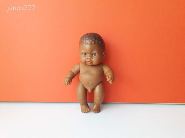 Eredeti Paola Reina újszülött fiú játékbaba 21 cm-es csecsemő baba ! EXTRA